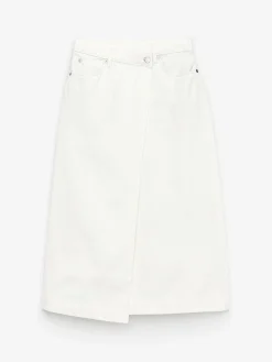Wickelrock aus Denim