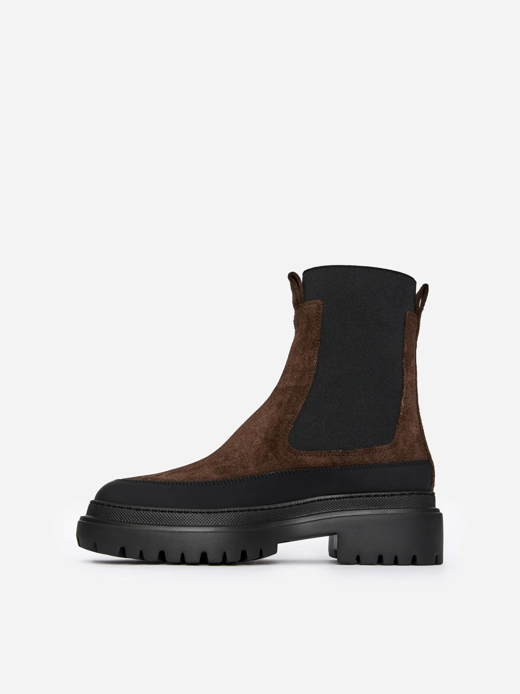 Winterstiefel aus Spaltvelours