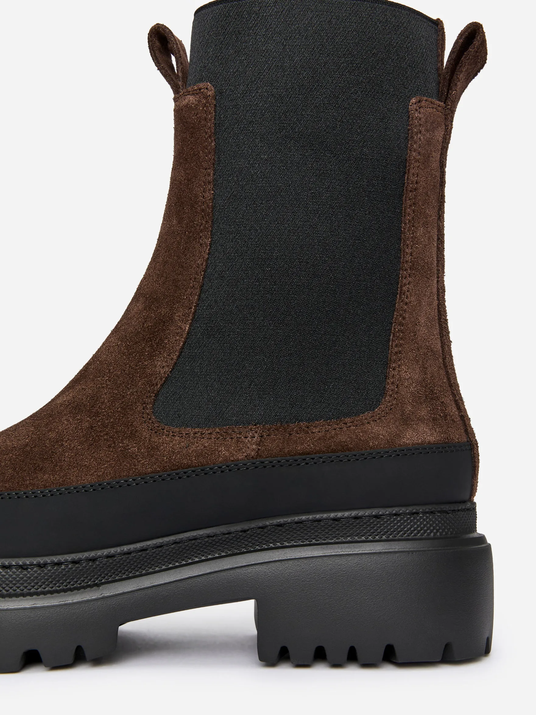 Winterstiefel aus Spaltvelours