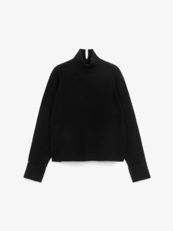 Wollpullover mit Rollkragen