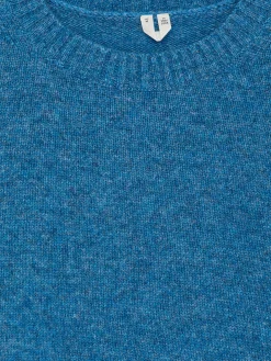 Wollpullover mit Rundhalsausschnitt