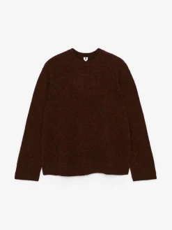 Wollpullover mit Rundhalsausschnitt