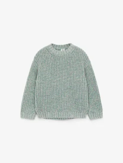 Wollpullover mit Space-Dye-Färbung