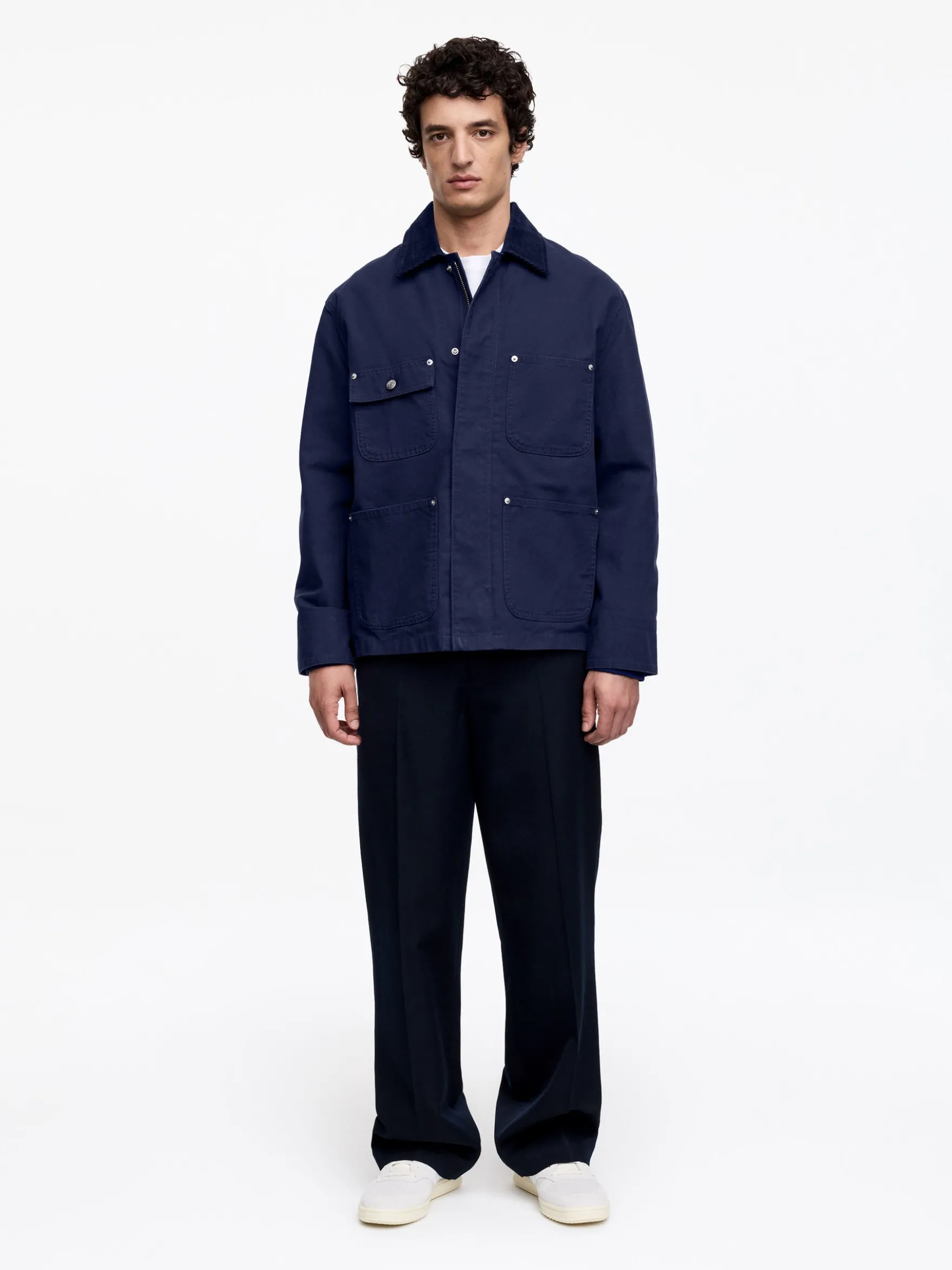 Workwear-Jacke aus Canvas