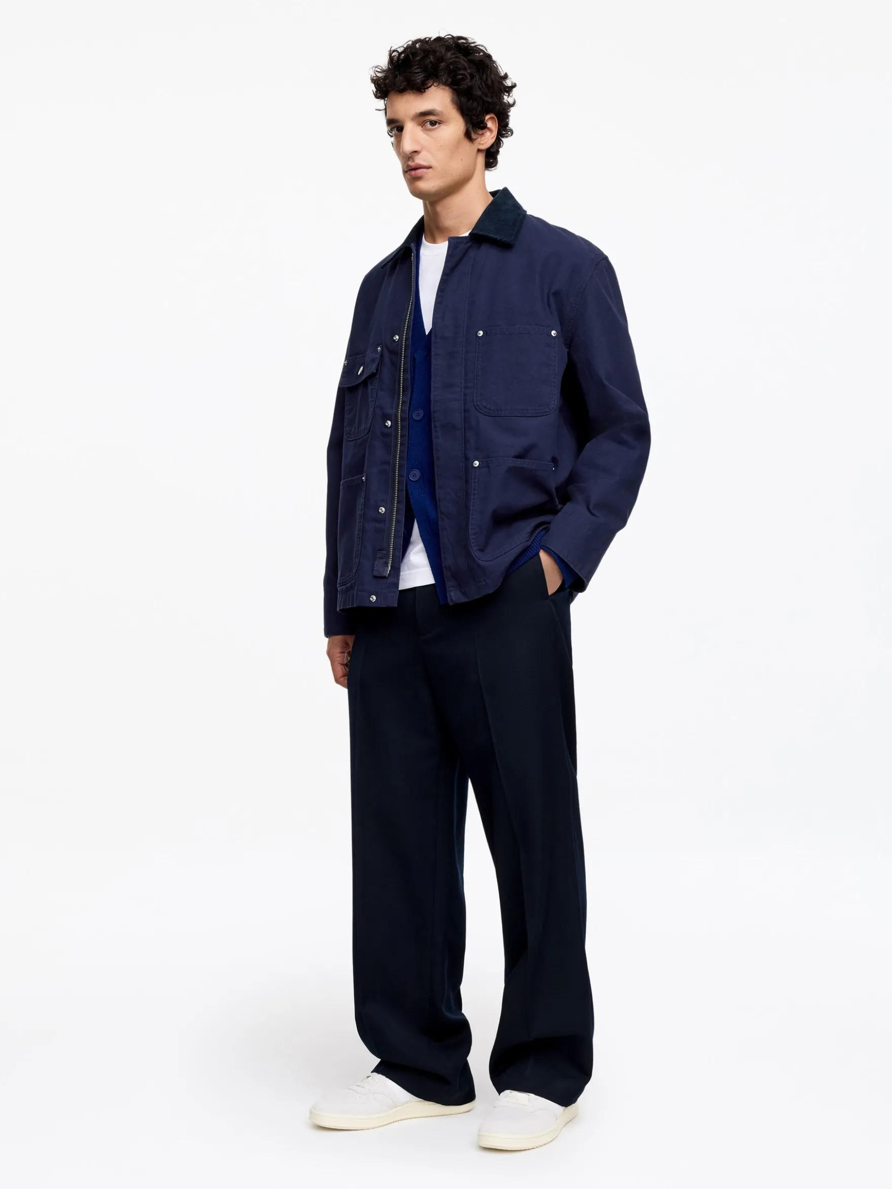 Workwear-Jacke aus Canvas