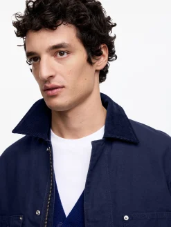 Workwear-Jacke aus Canvas
