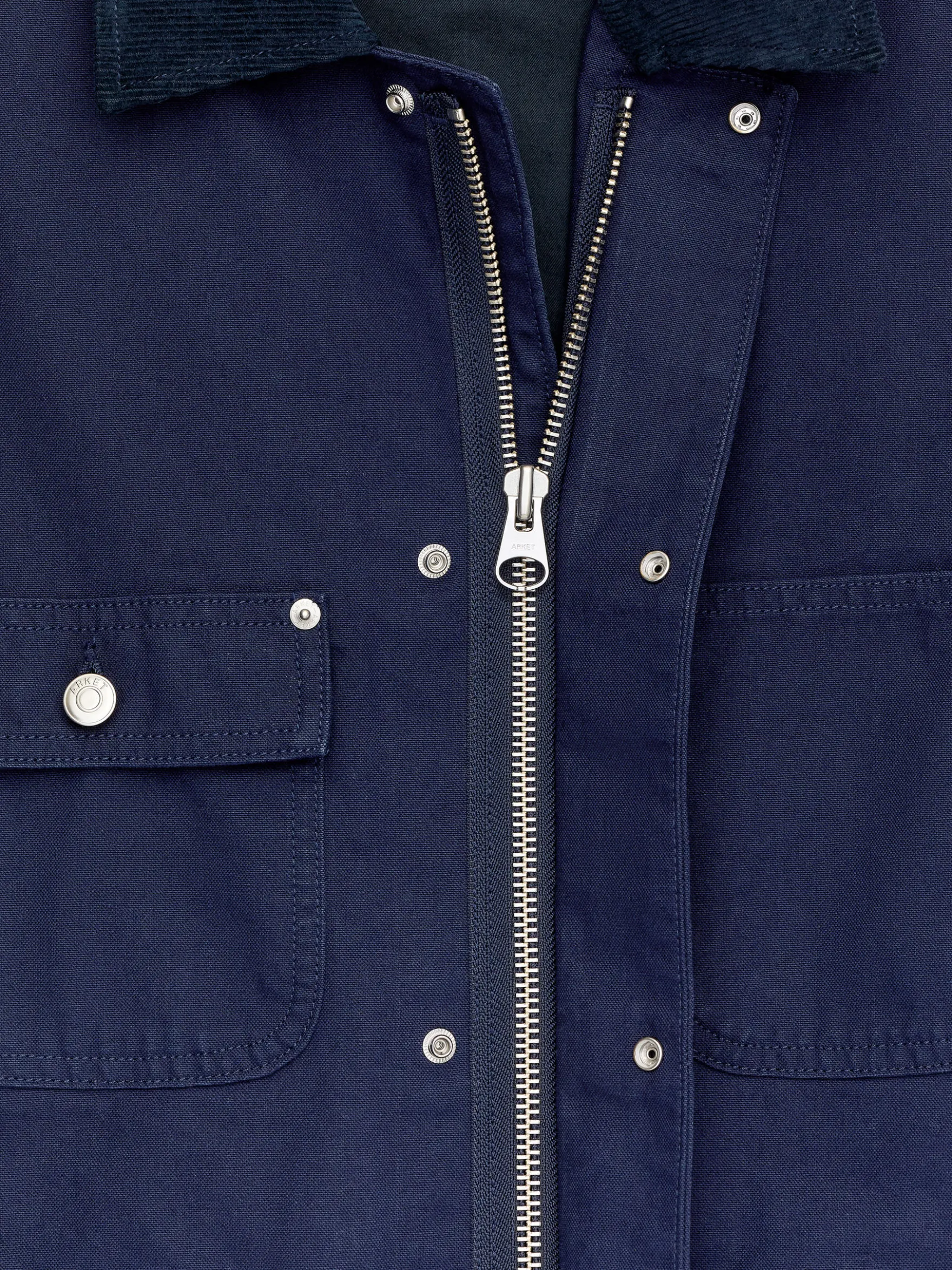 Workwear-Jacke aus Canvas