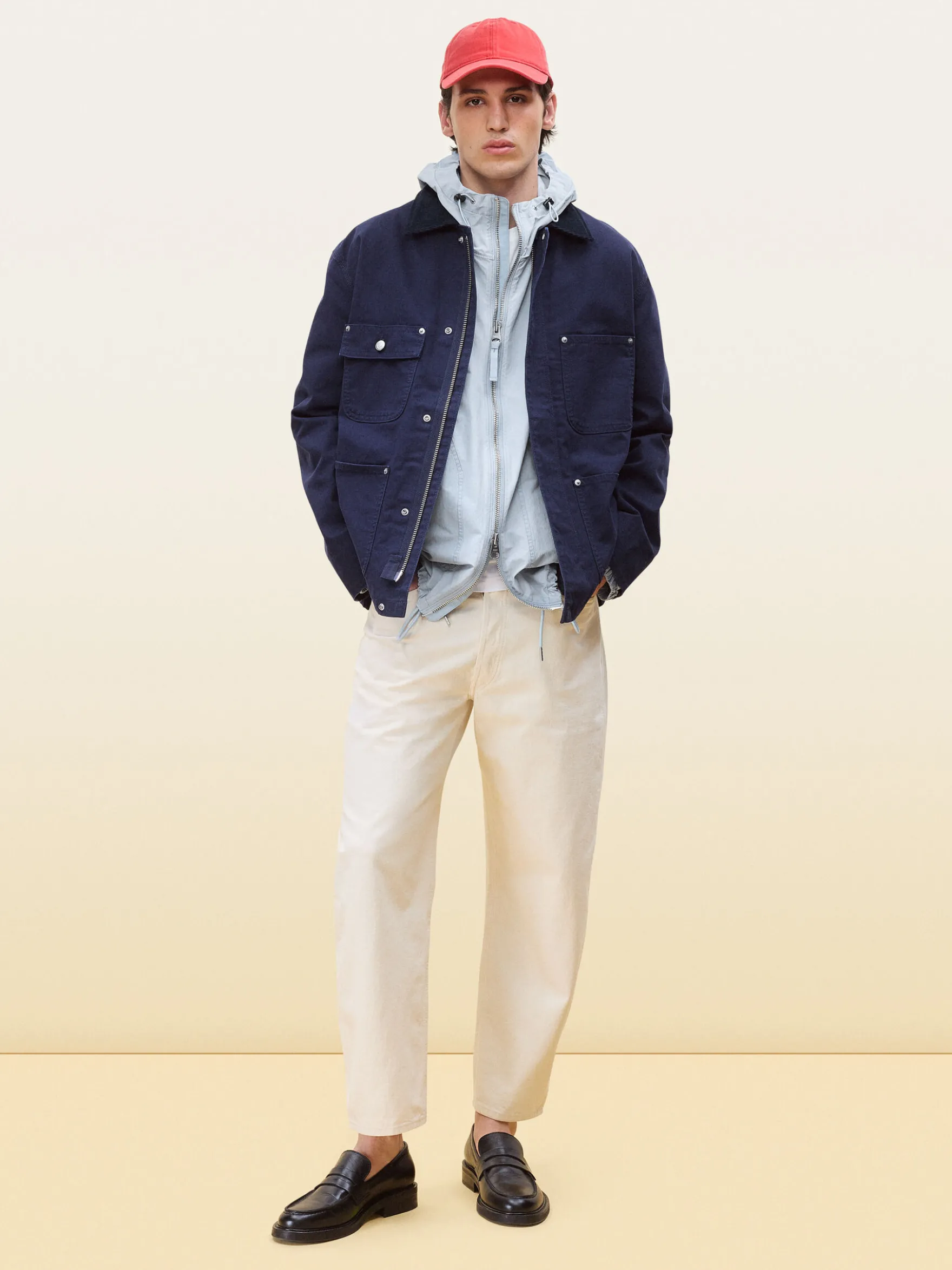 Workwear-Jacke aus Canvas