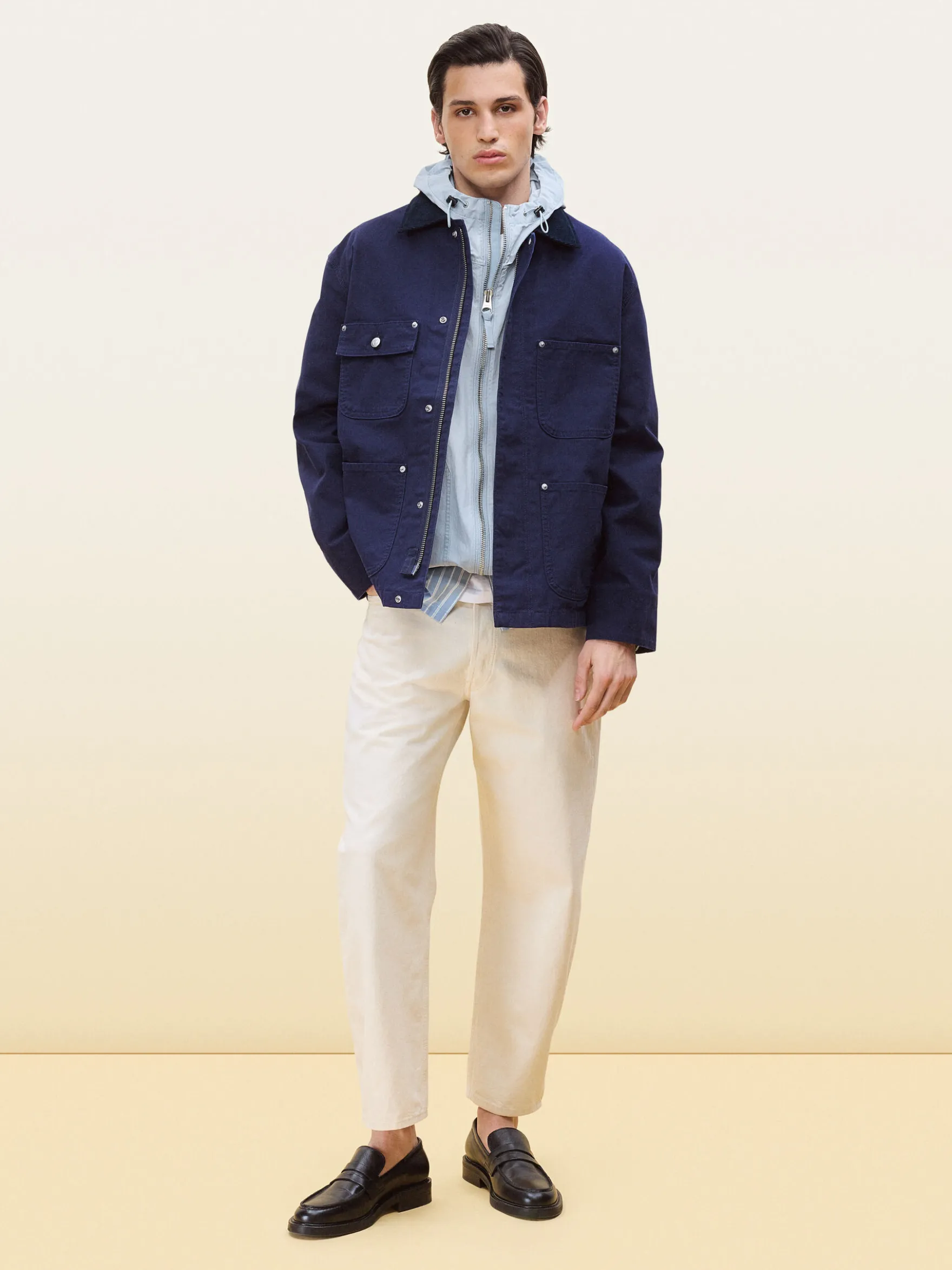 Workwear-Jacke aus Canvas