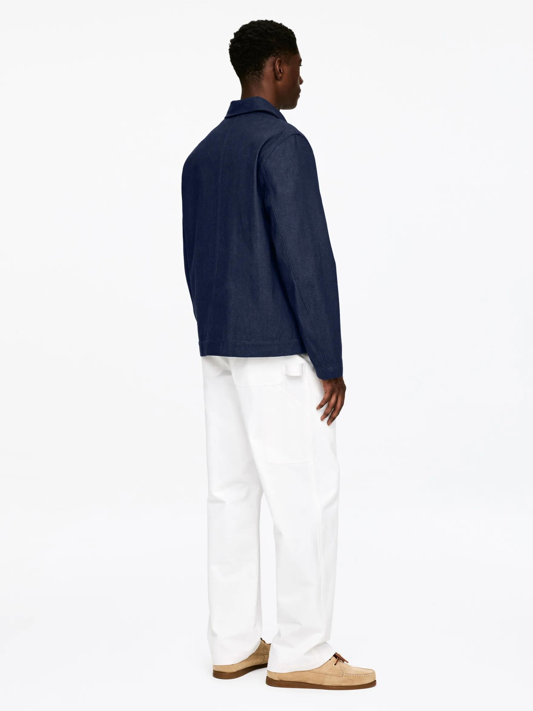 Workwear-Jacke aus Denim