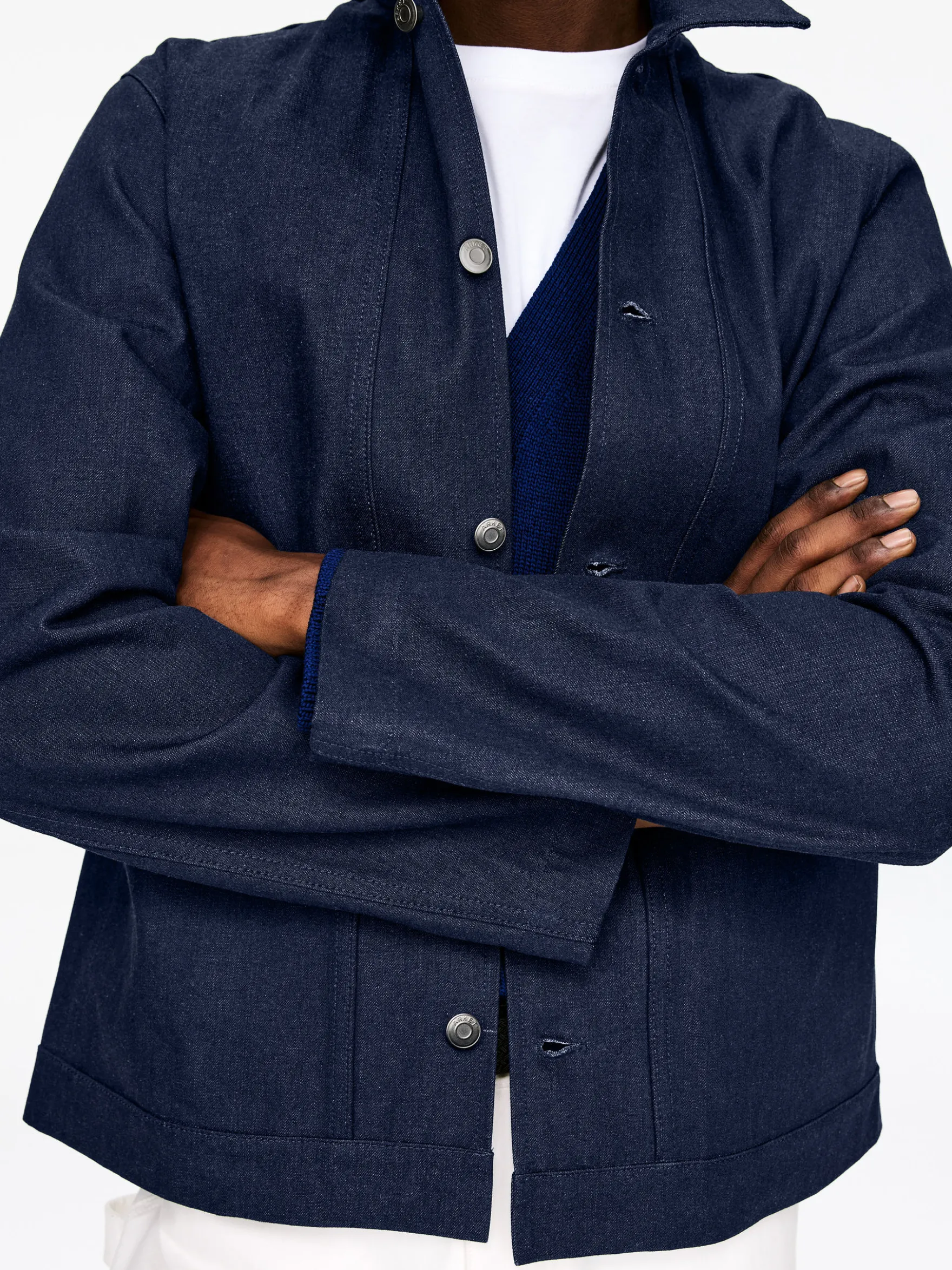 Workwear-Jacke aus Denim