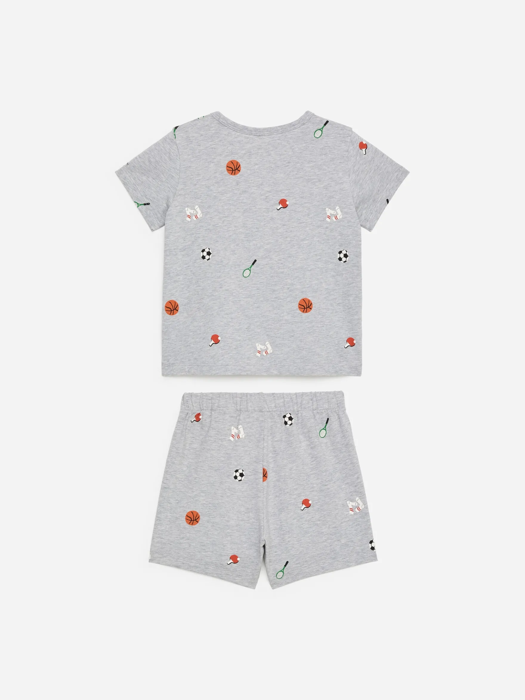 Zweiteiliger kurzer Pyjama aus Jersey