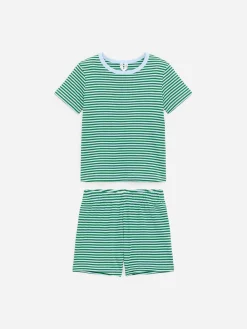 Zweiteiliger kurzer Pyjama aus Jersey
