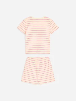 Zweiteiliger kurzer Pyjama aus Jersey