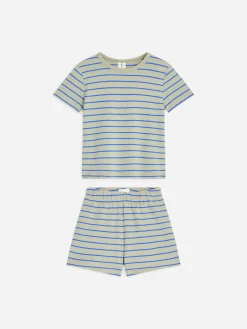 Zweiteiliger kurzer Pyjama aus Jersey