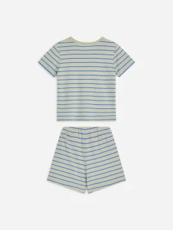 Zweiteiliger kurzer Pyjama aus Jersey